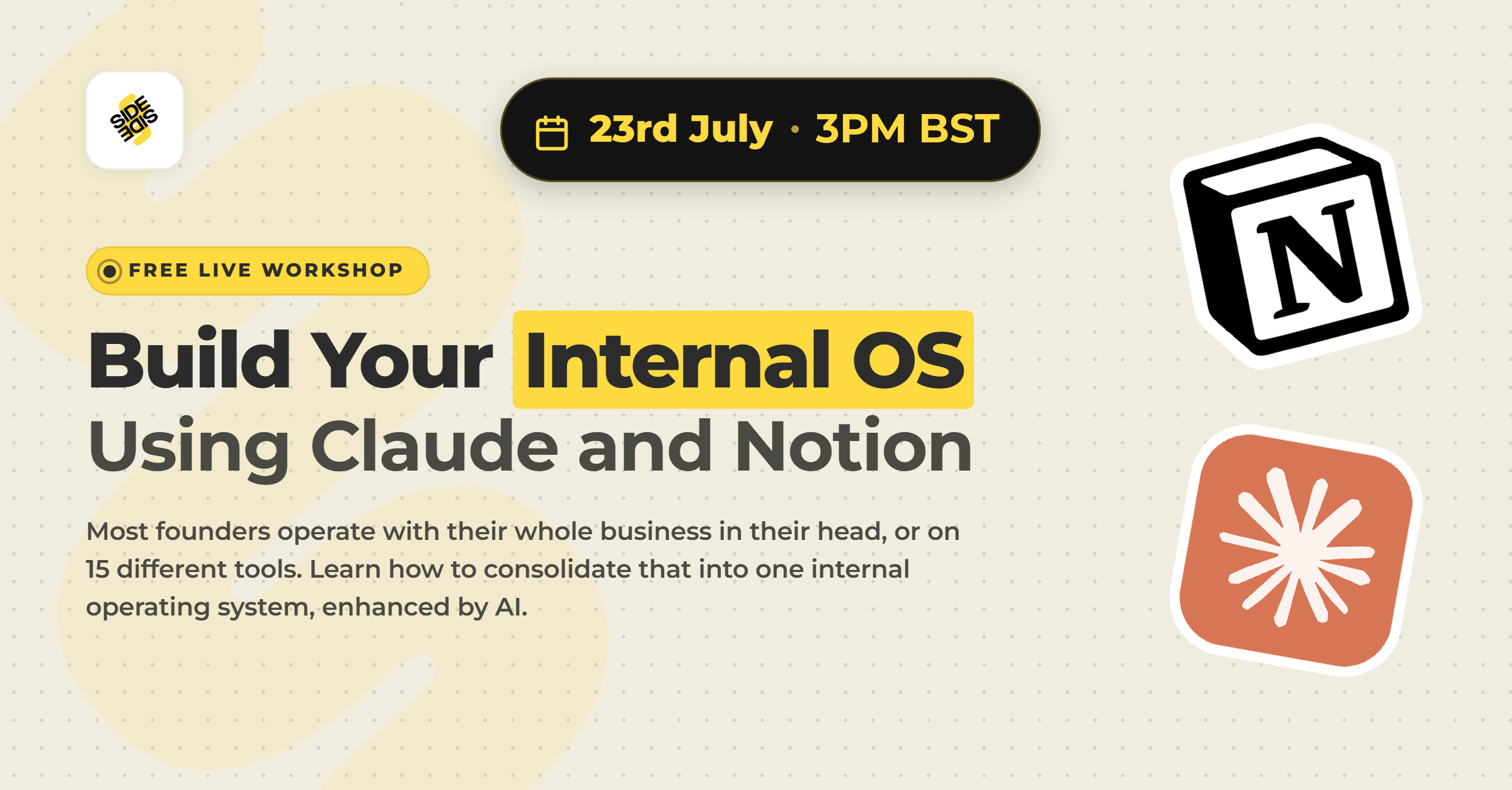 Build Your Internal OS live workshop